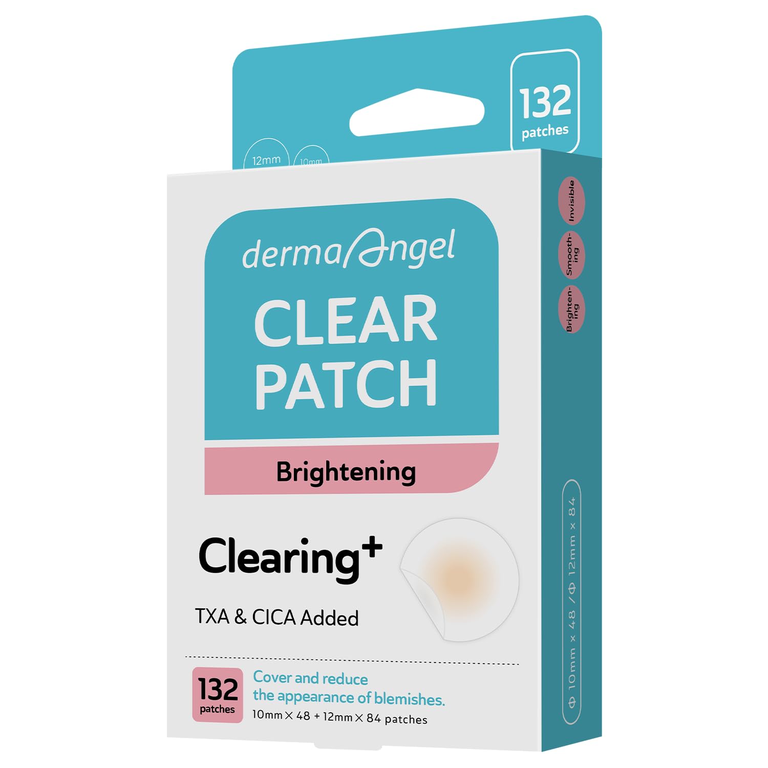 DERMA ANGEL front packaging showing pack benefits and count