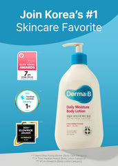 Derma B pump dispenser closeup highlighting easy one-handed use and precise dispensing
