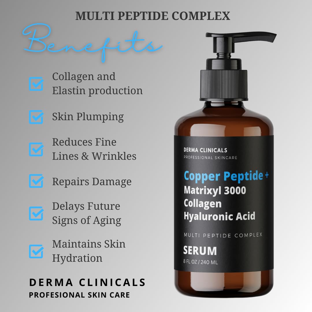 DERMA CLINICALS pump close-up demonstrating easy dispensing and controlled application benefit