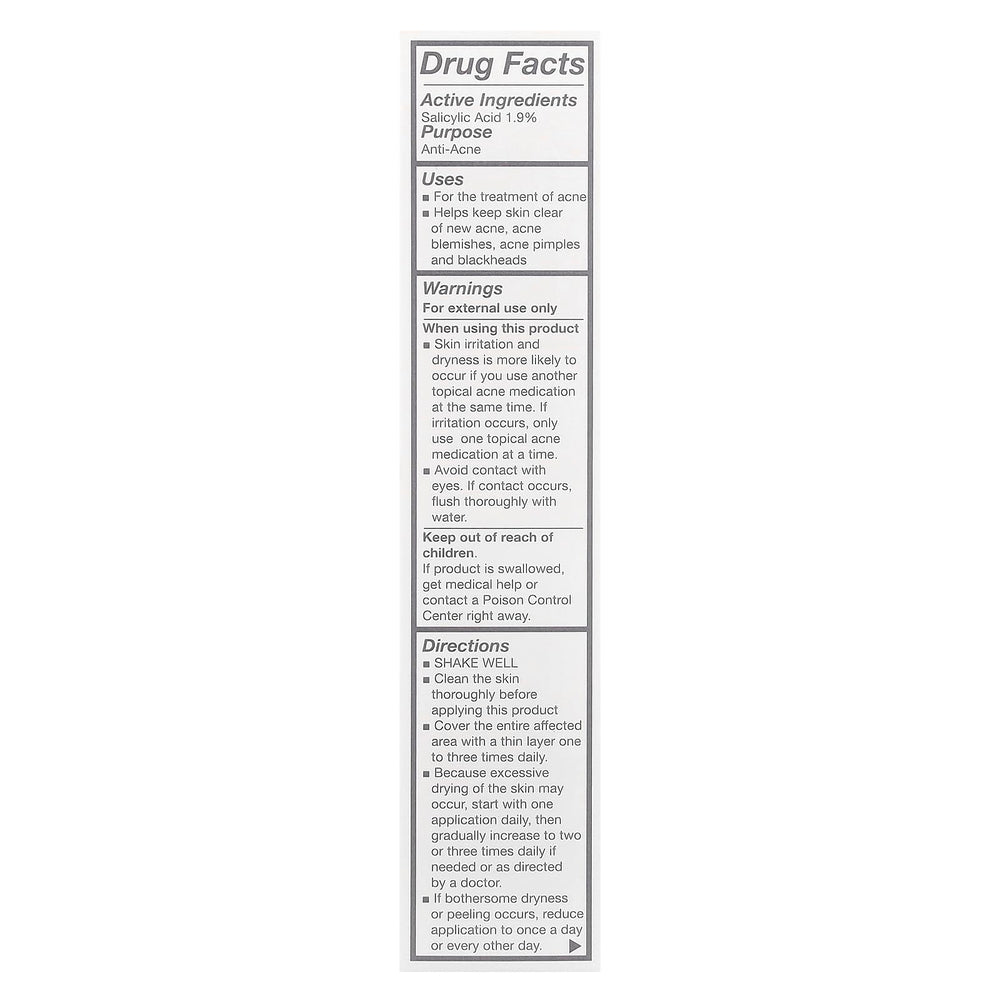 Derma E close-up label highlighting active ingredients for targeted clarity