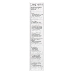 Derma E close-up label highlighting active ingredients for targeted clarity