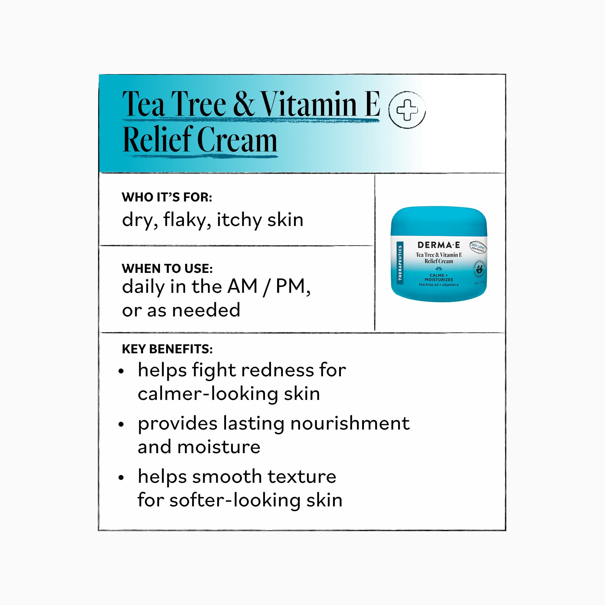 Derma E lotion dispensed on hand demonstrating quick absorption and comfort