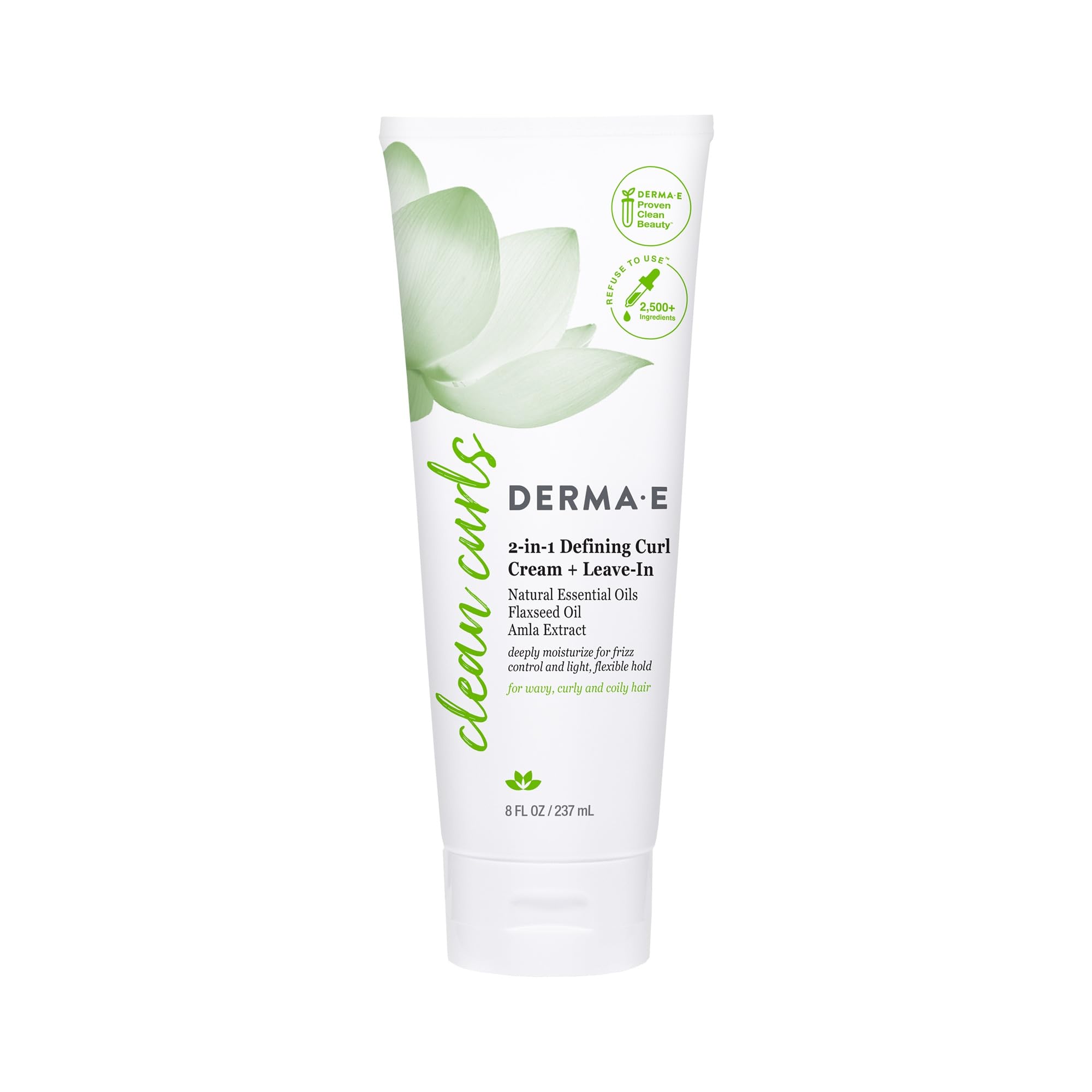 Derma E front packaging showing product and benefits