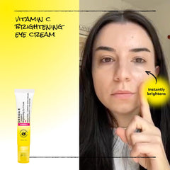 Derma E tube in hand showing compact travel-friendly size benefit