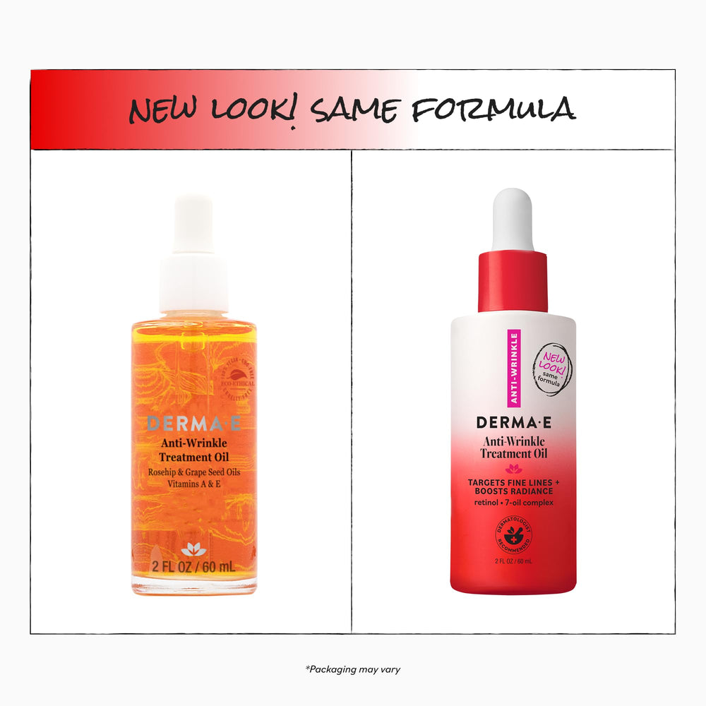 DERMA E oil texture close-up showing lightweight finish and quick absorption