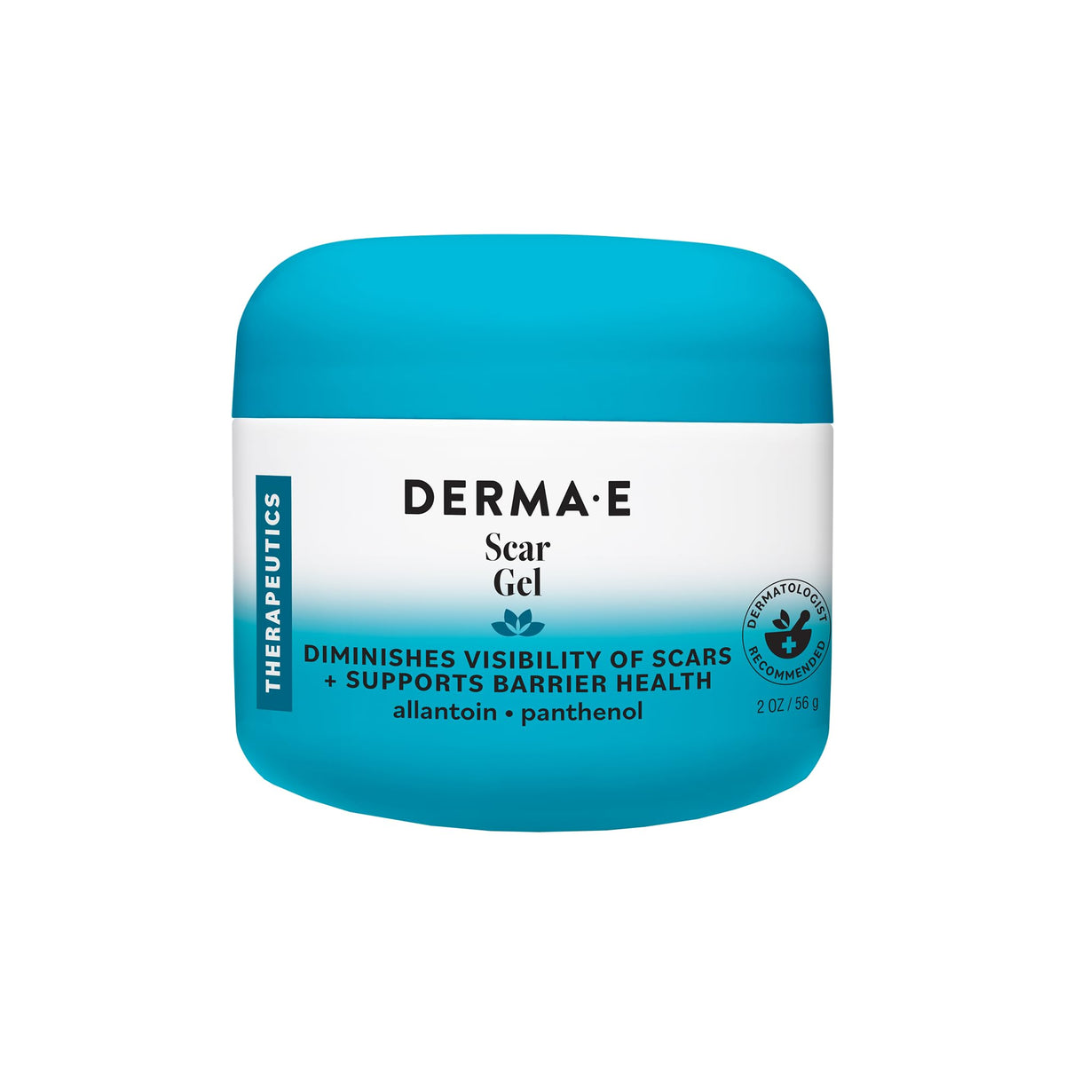 Derma E front tube showing clean packaging and quick benefit