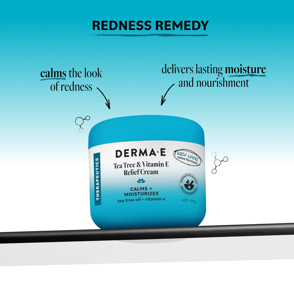 Derma E cream texture close-up showing smooth, non-greasy hydration