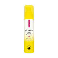 Derma E front packaging showing product name and benefits