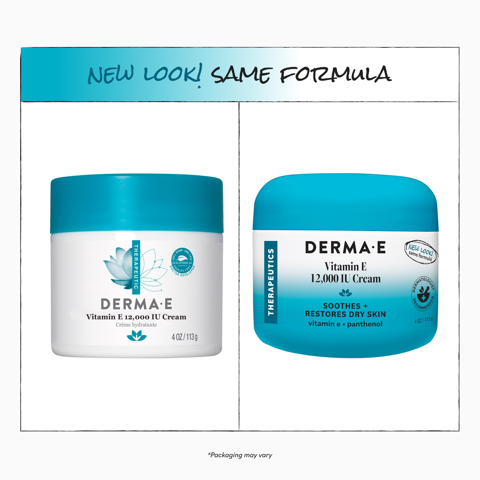DERMA E on elbows and heels showing targeted smoothing benefit
