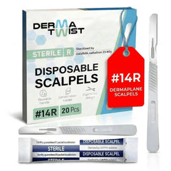 Derma Twist close-up blade edge illustrating sharpness for smooth glide