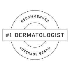 Dermablend applying on arm to conceal discoloration and provide natural finish