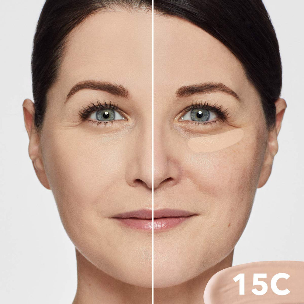 Dermablend application under-eye demonstration showing targeted coverage benefit