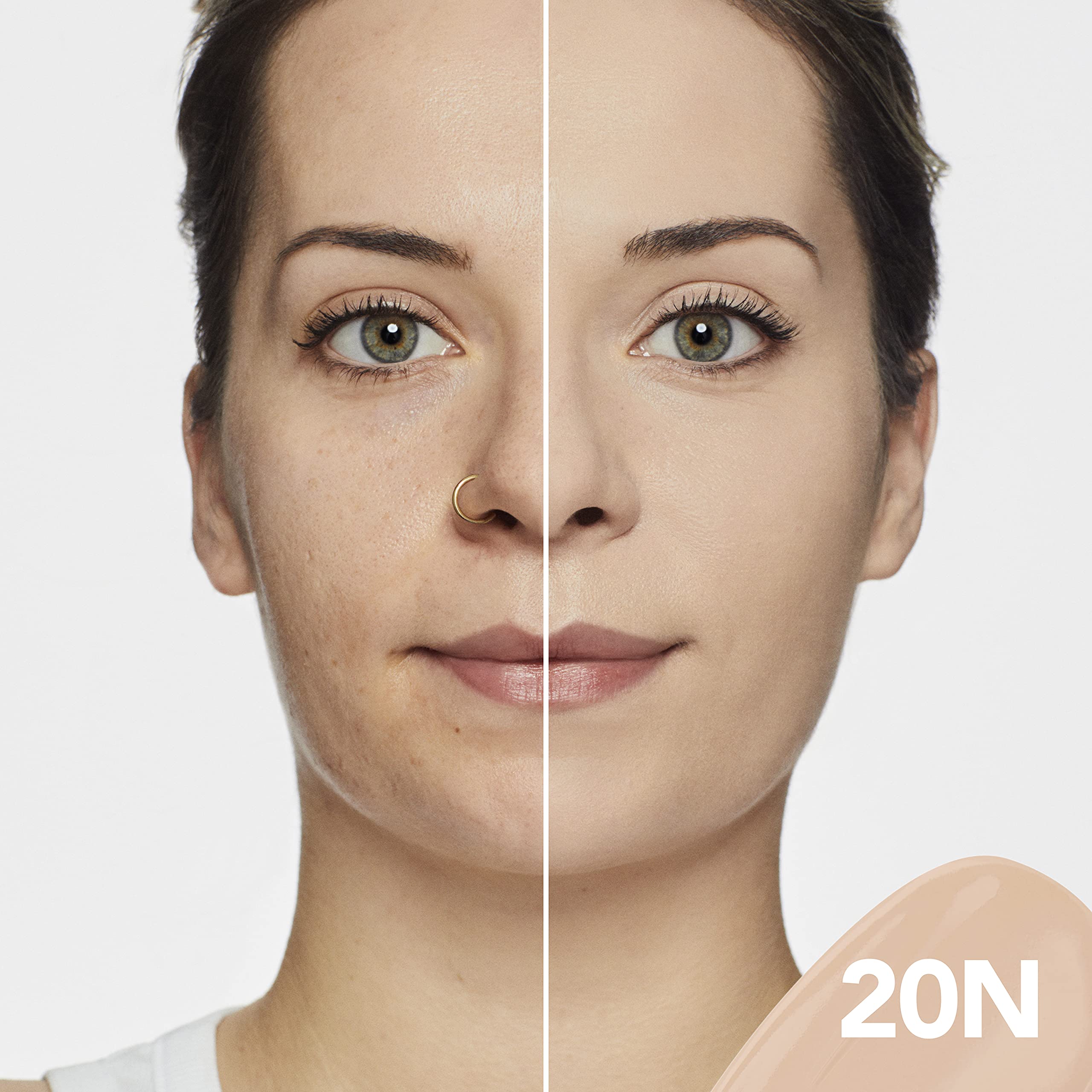 Dermablend texture close-up showing creamy consistency for smooth blendability