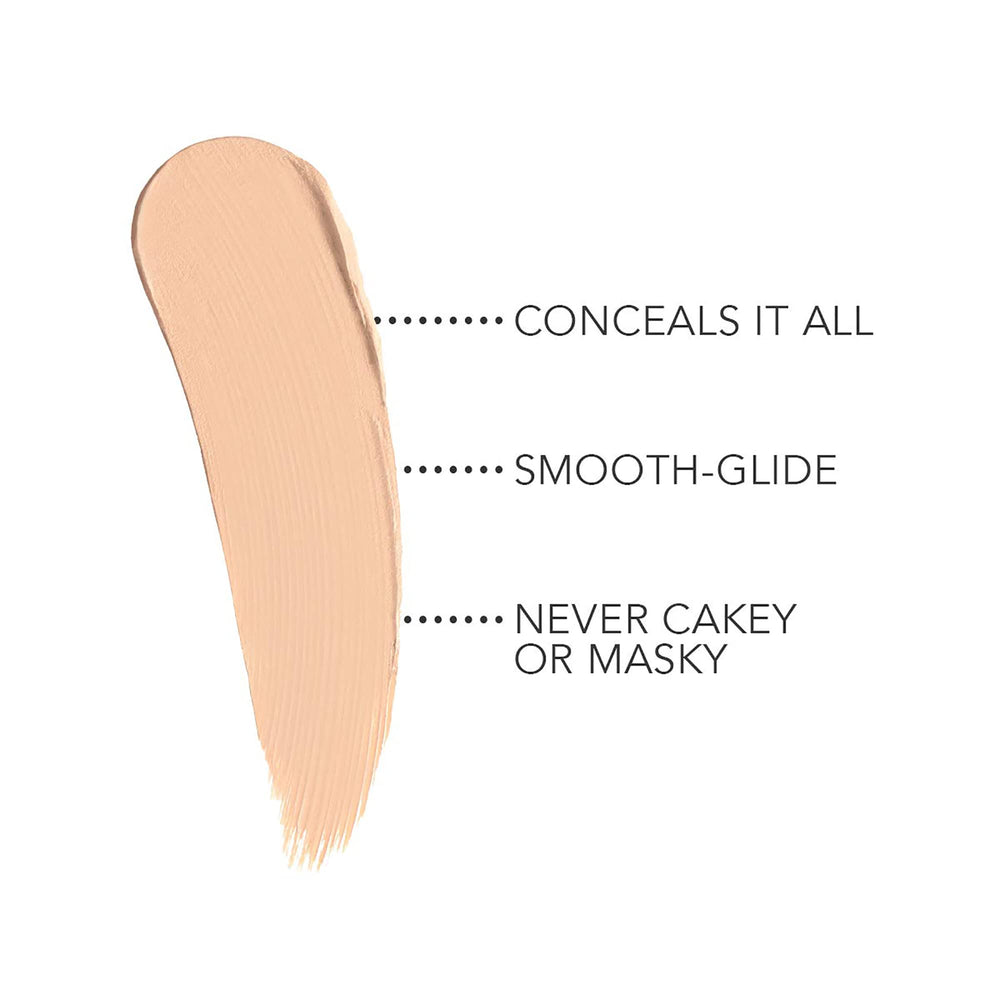 Dermablend concealer stick tip texture close-up showing creamy glide benefit