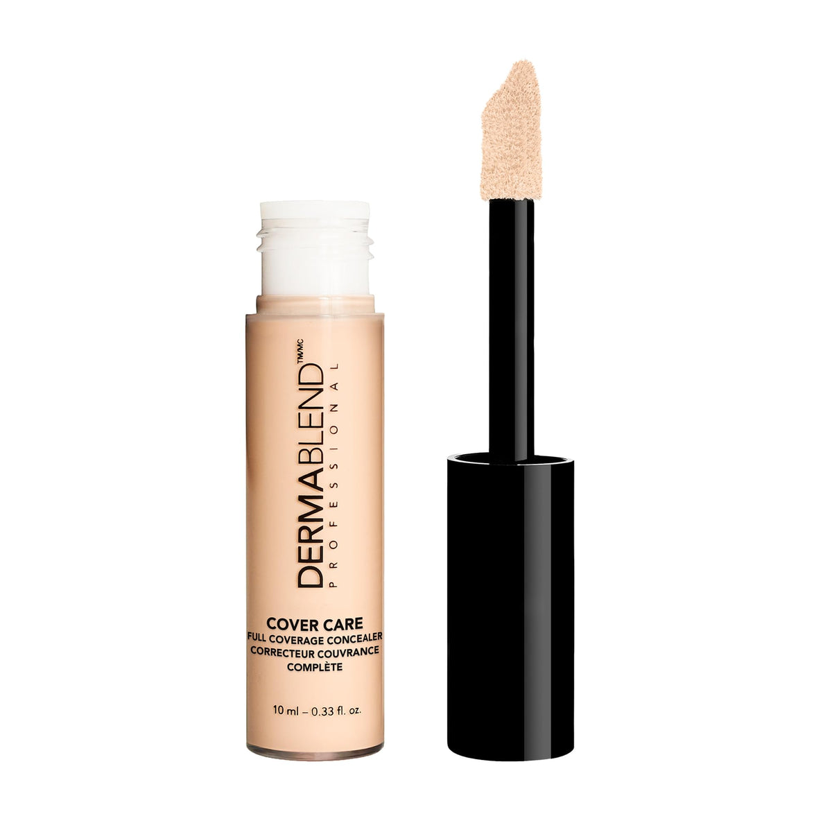 Dermablend front packaging showing product and shade with clear branding benefit wearable coverage