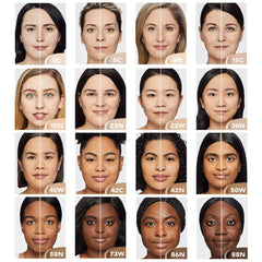 Dermablend texture swiped on skin highlighting creamy, hydrating matte finish
