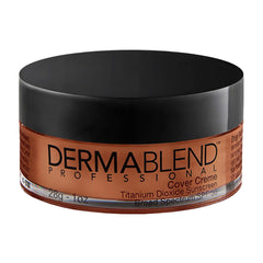 Dermablend cover crème front jar showing packaging and shade clarity