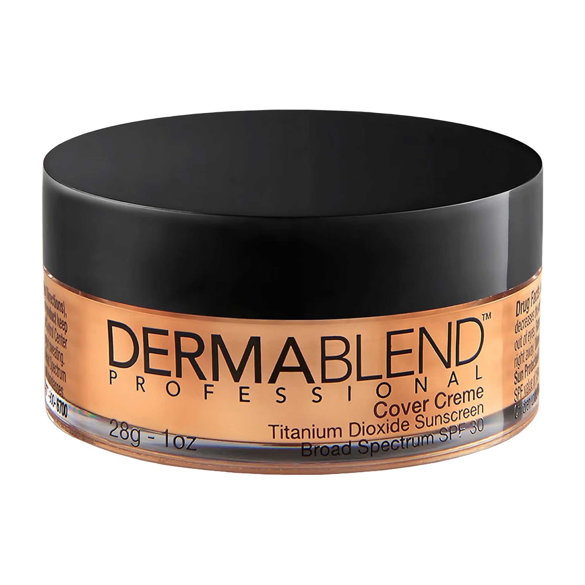 Dermablend front packaging showing product and SPF 30 protection benefit