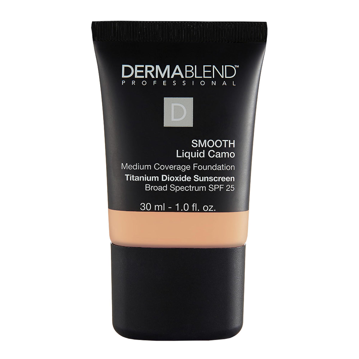 Dermablend front packaging showing bottle and label, clear product benefit