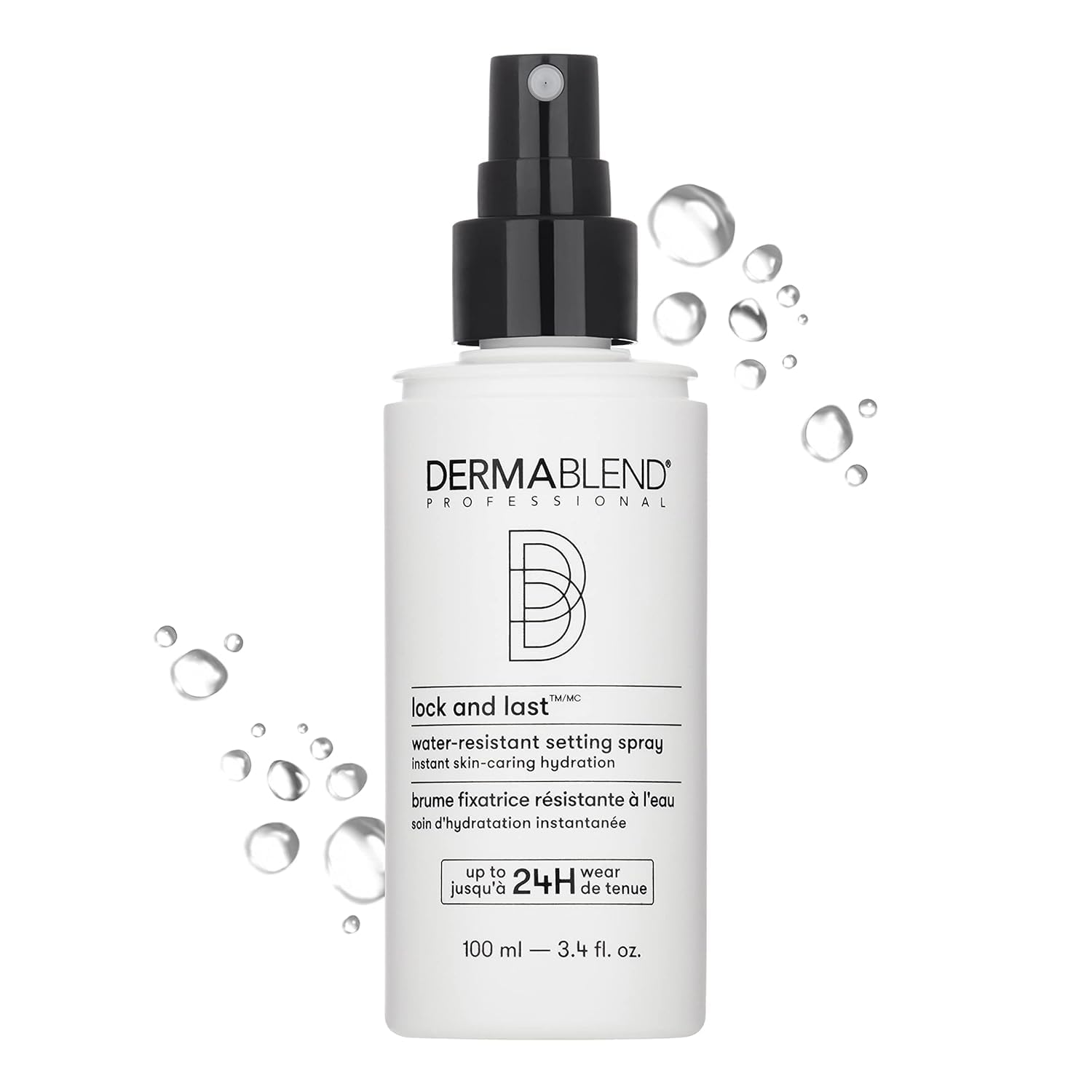 Dermablend front packaging showing product and benefits for longwear