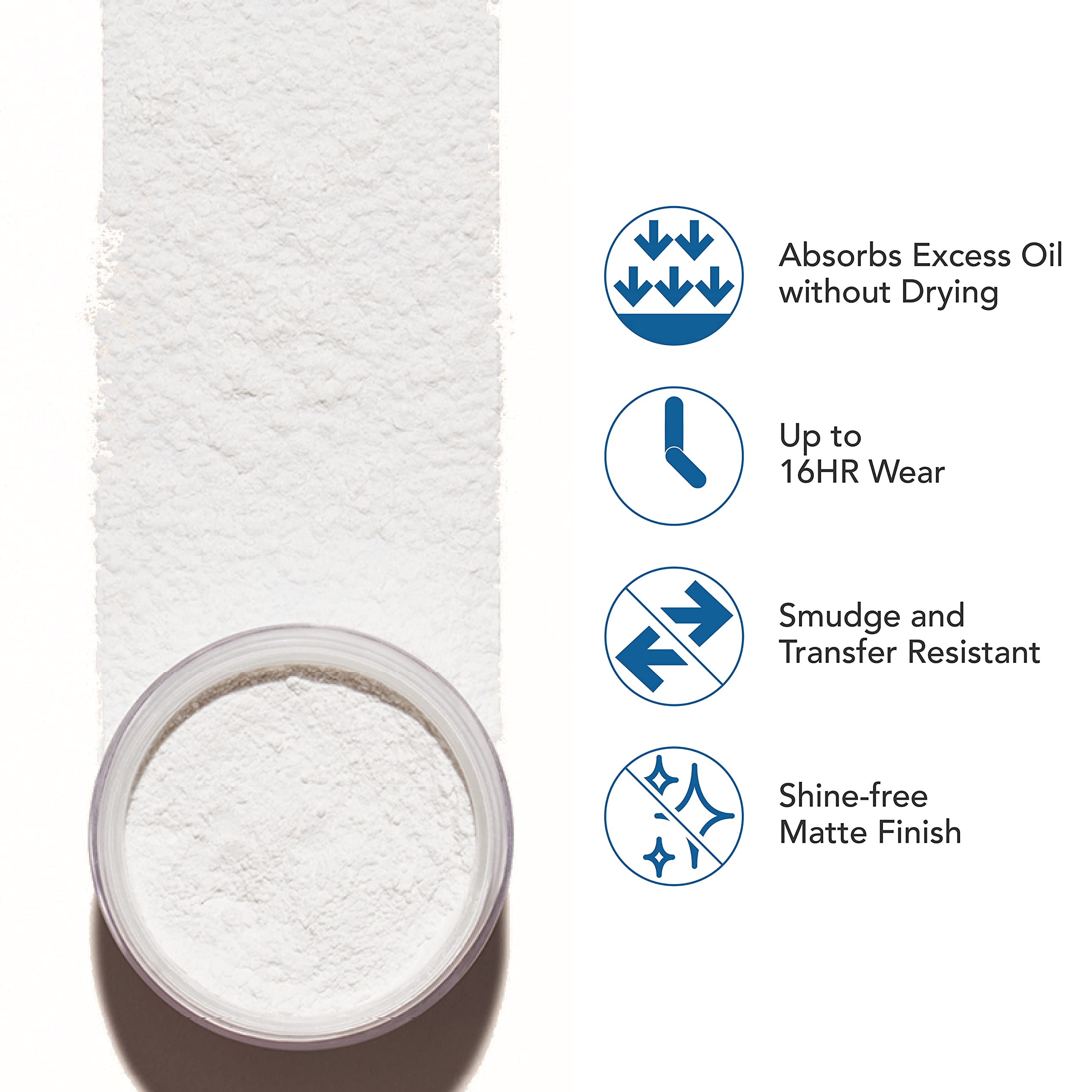 Dermablend close-up of micronized powder texture offering blur and matte benefit