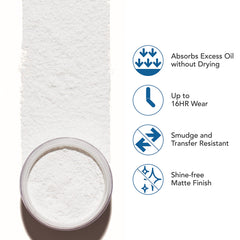 Dermablend close-up of micronized powder texture offering blur and matte benefit