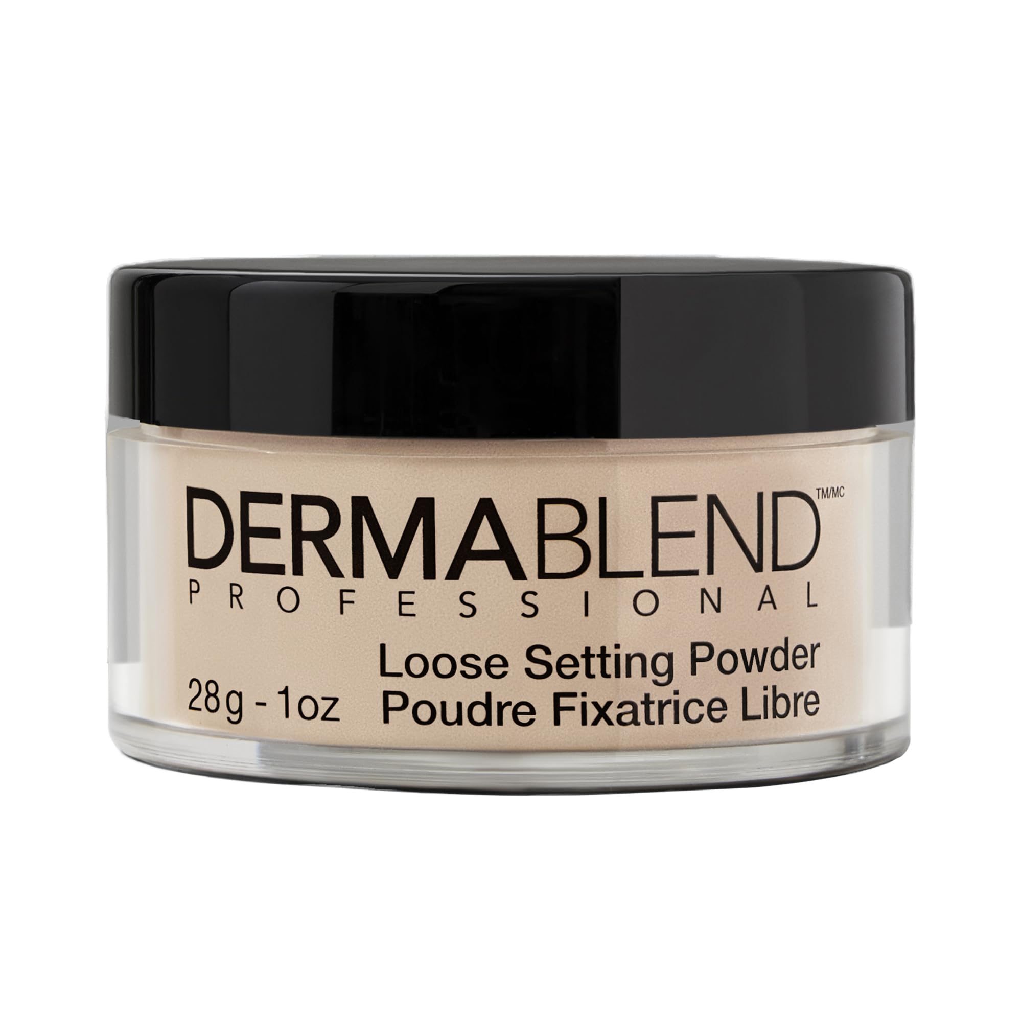 Dermablend front jar showing Cool Beige shade and matte finish benefit