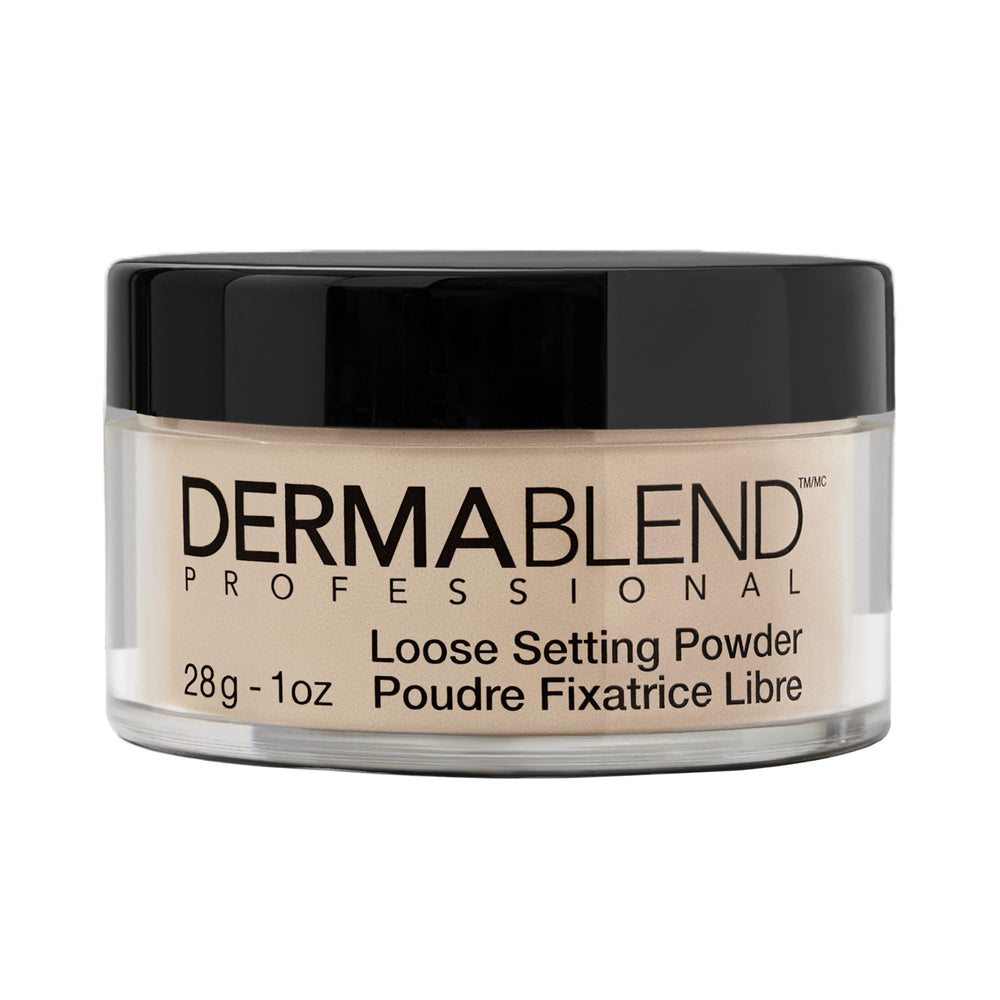 Dermablend front jar showing Cool Beige shade and matte finish benefit