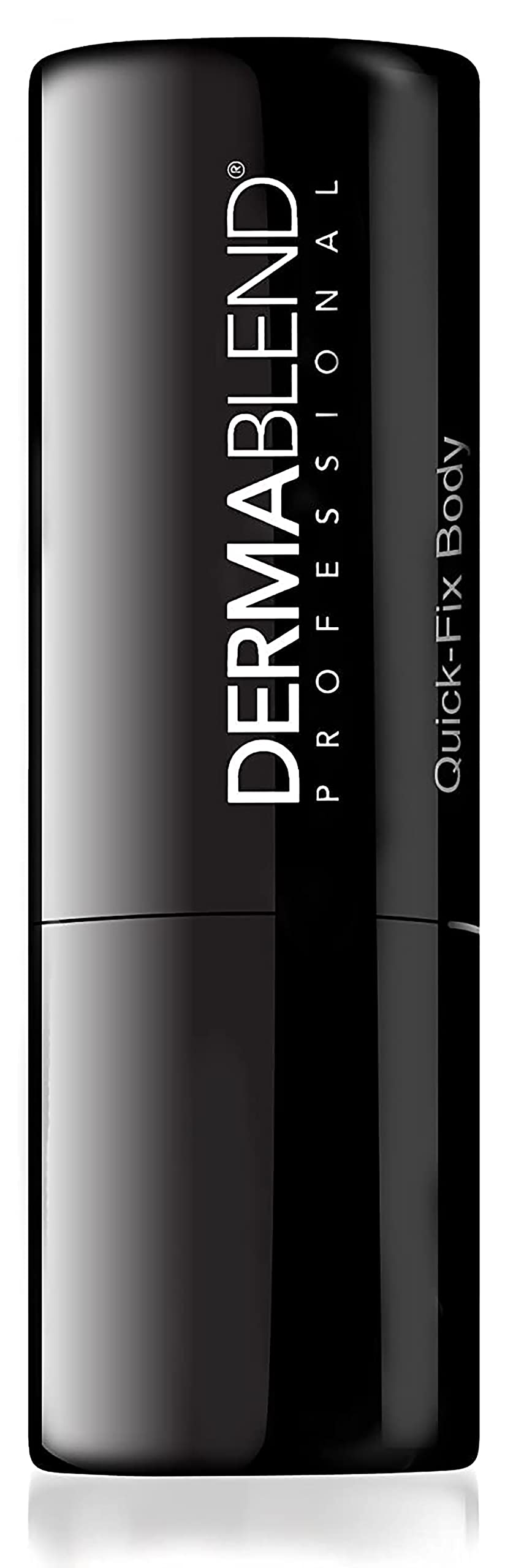 Dermablend packaging label close-up showing ingredient transparency and safety
