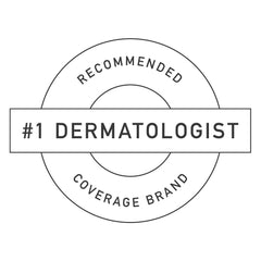 Dermablend close-up of creamy concealer texture demonstrating smooth blendability