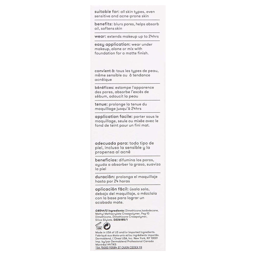 Dermablend on vanity demonstrating daily routine compatibility and polished look