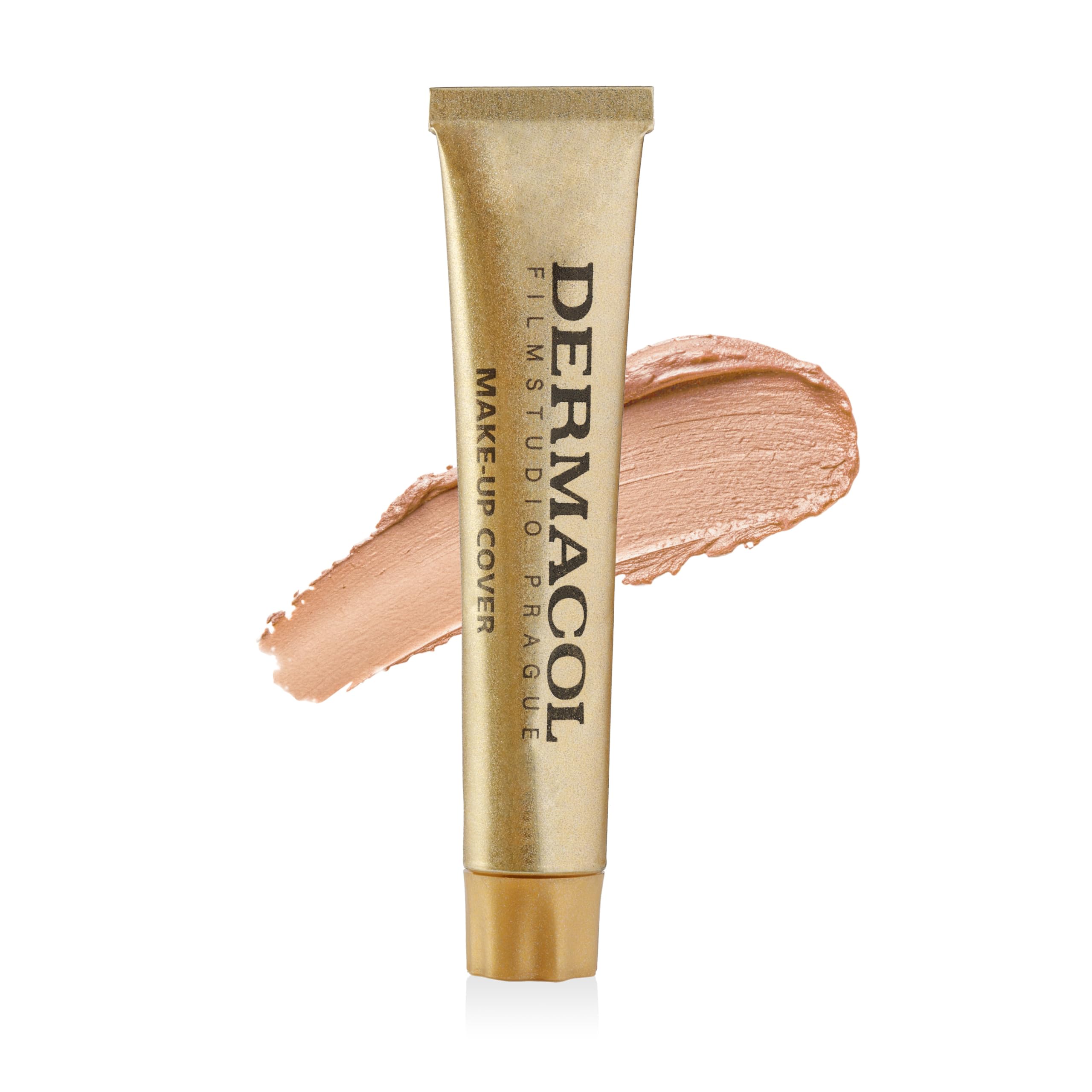 Dermacol shade No.211 swatch on forearm, accurate color-match benefit
