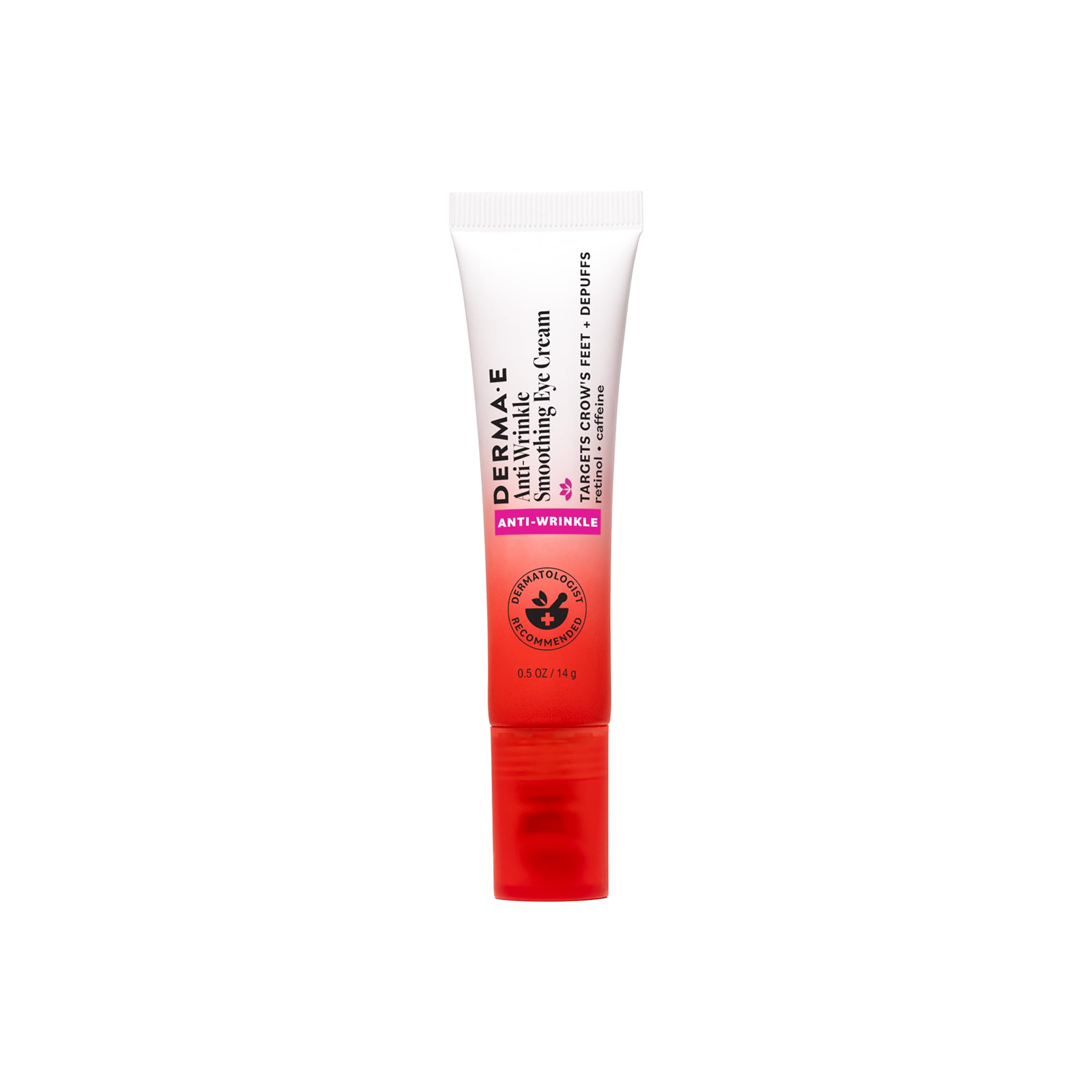 Derma E front packaging showing product and benefits