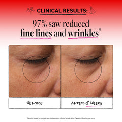 Derma E creamy texture on skin showing smooth application