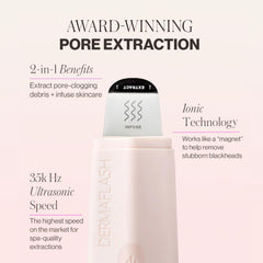DERMAFLASH side profile with protective cap highlighting safe storage benefit