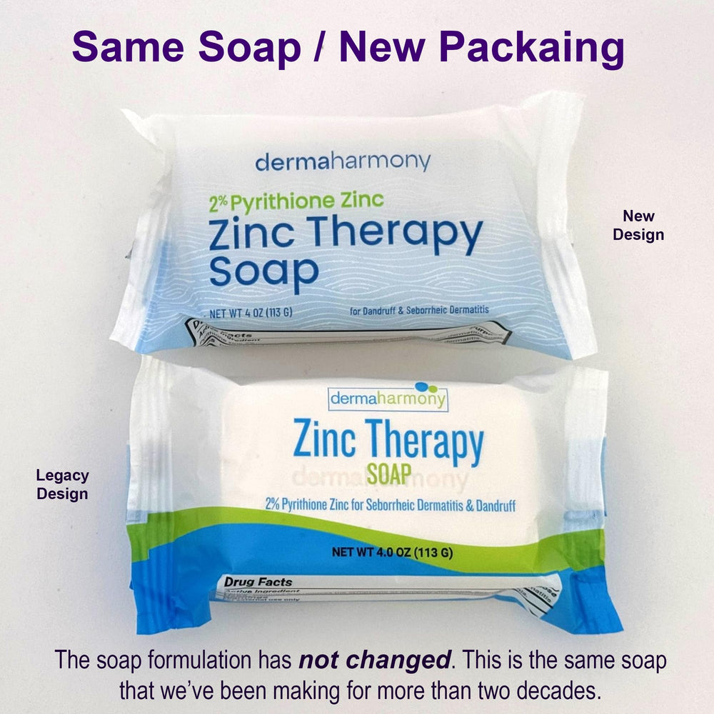 Dermaharmony close-up of individually wrapped bar emphasizing hygienic packaging