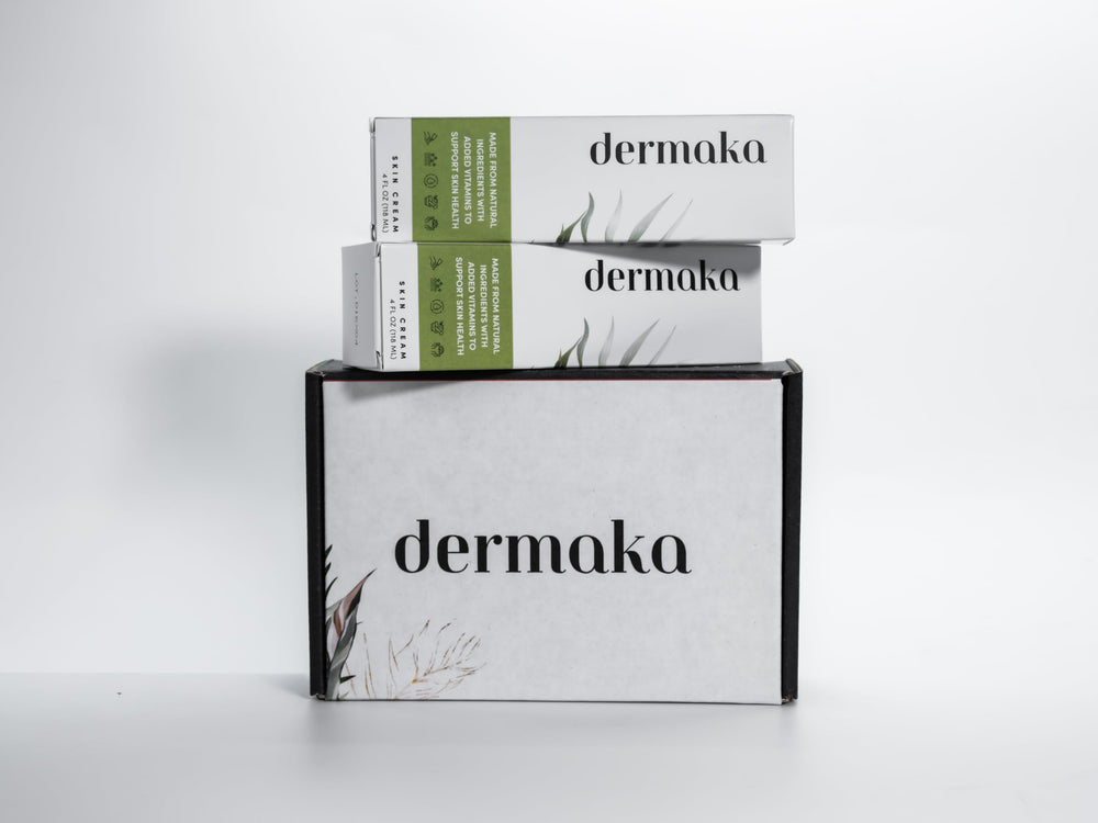 Dermaka application on hands demonstrating quick absorption and immediate comfort
