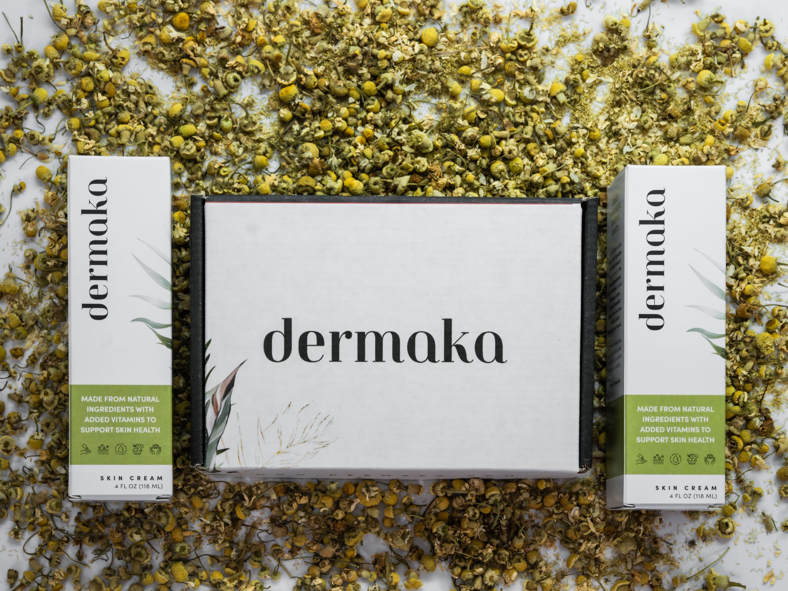 Dermaka tubes inside a travel bag illustrating portability and on-the-go hydration