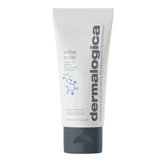 Dermalogica bottle front view showing product branding and compact size benefit