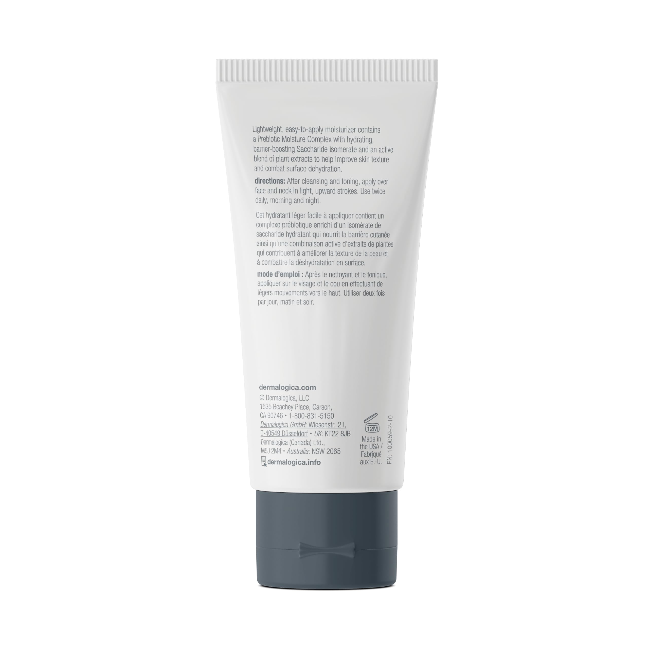Dermalogica pump detail highlighting easy-dispense for controlled application