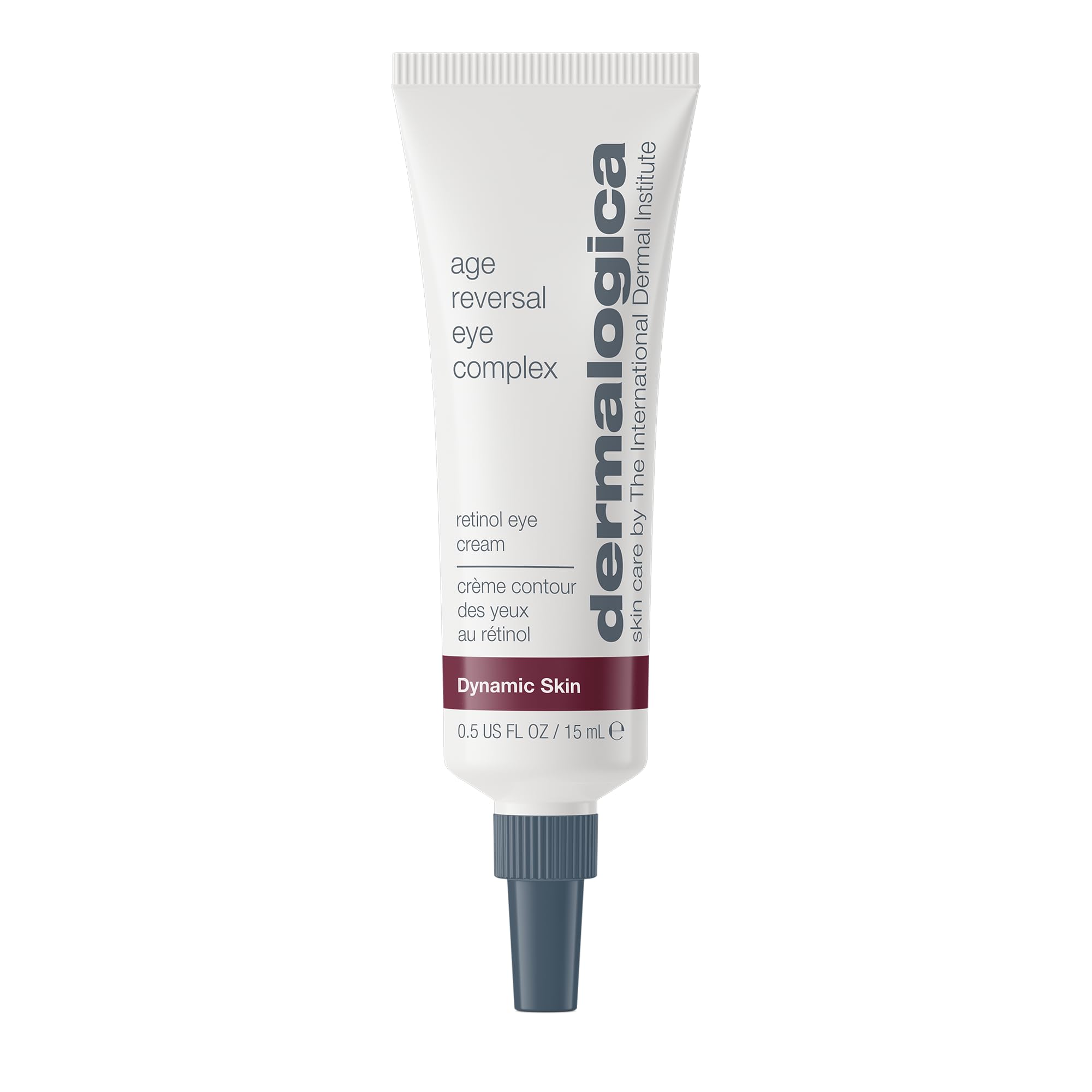 Dermalogica front packaging of Age Reversal Eye Complex showing product and size benefit
