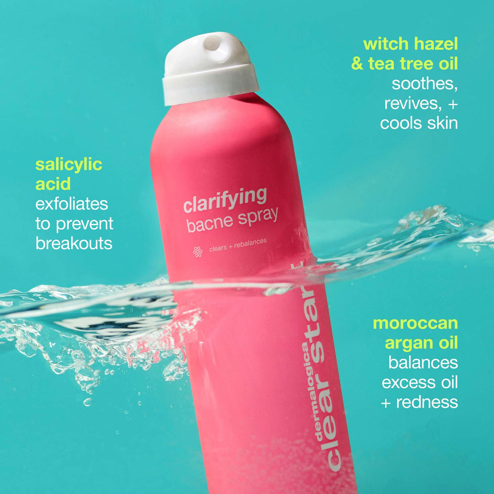 Dermalogica spray nozzle close-up for precise, even body coverage