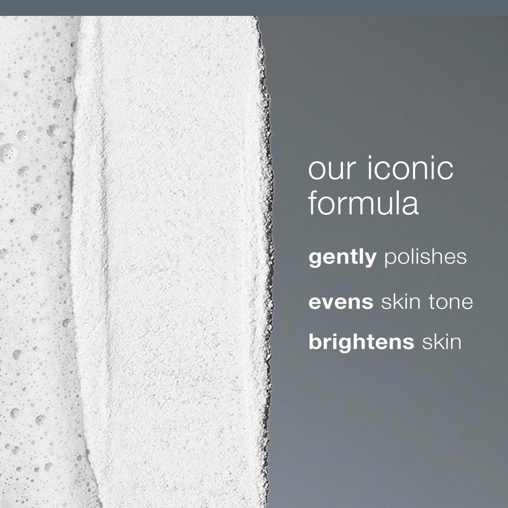 Dermalogica jar open revealing fine exfoliating powder and freshness