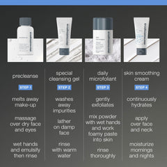 Dermalogica Daily Microfoliant powder being poured for gentle exfoliation