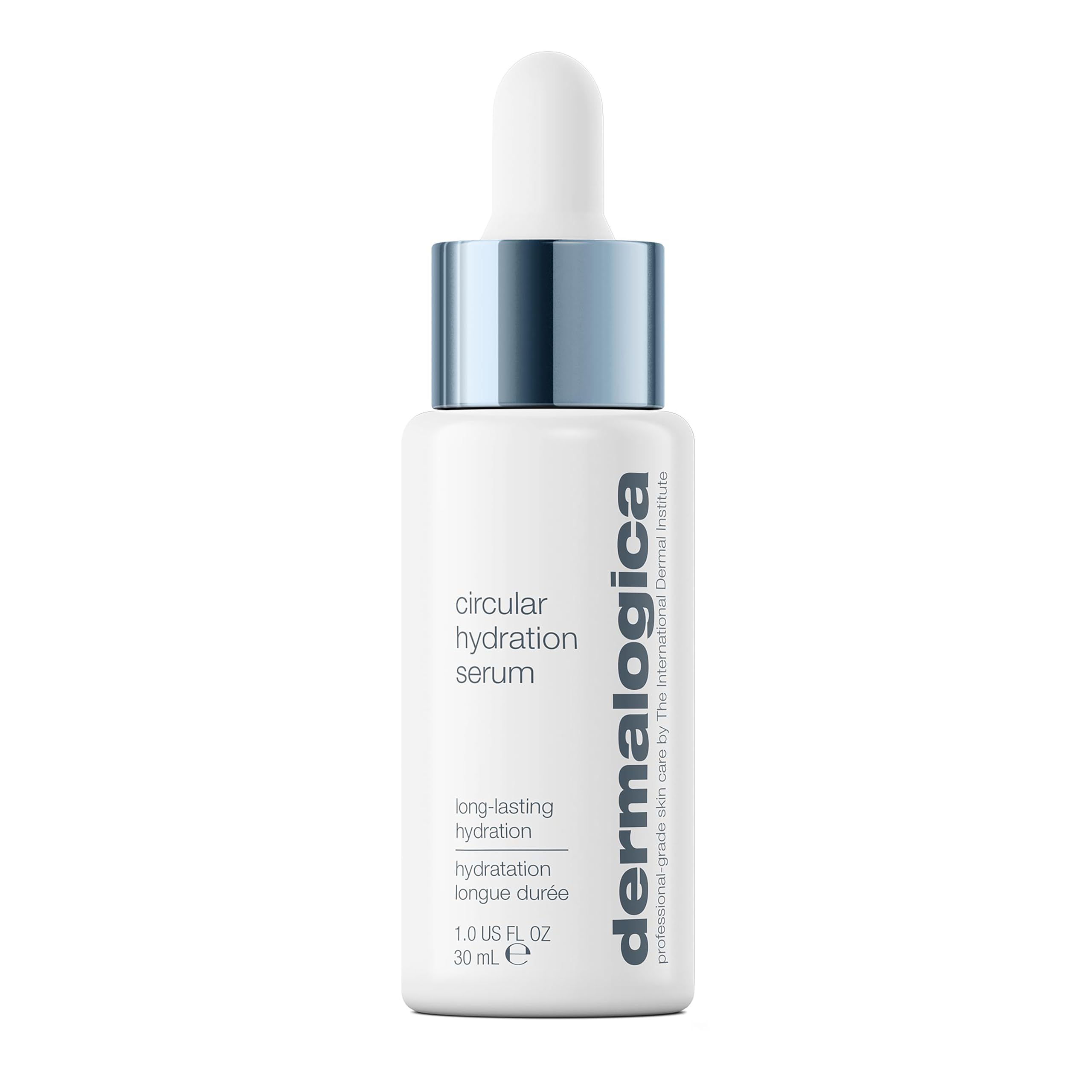 Dermalogica front packaging showing bottle and brand, highlights professional hydration