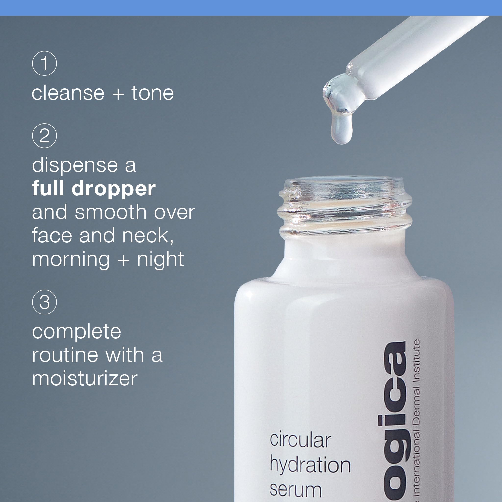 Dermalogica polyglutamic acid concept image, supports deep replenishing hydration