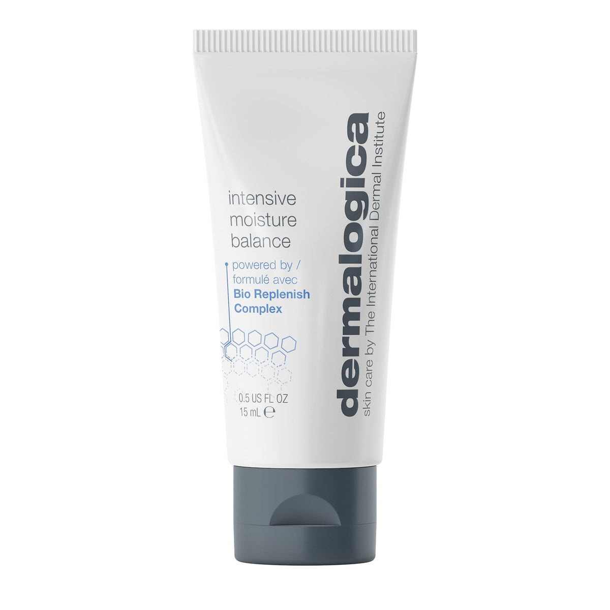 Dermalogica jar front view showing sleek packaging and moisturizing benefits