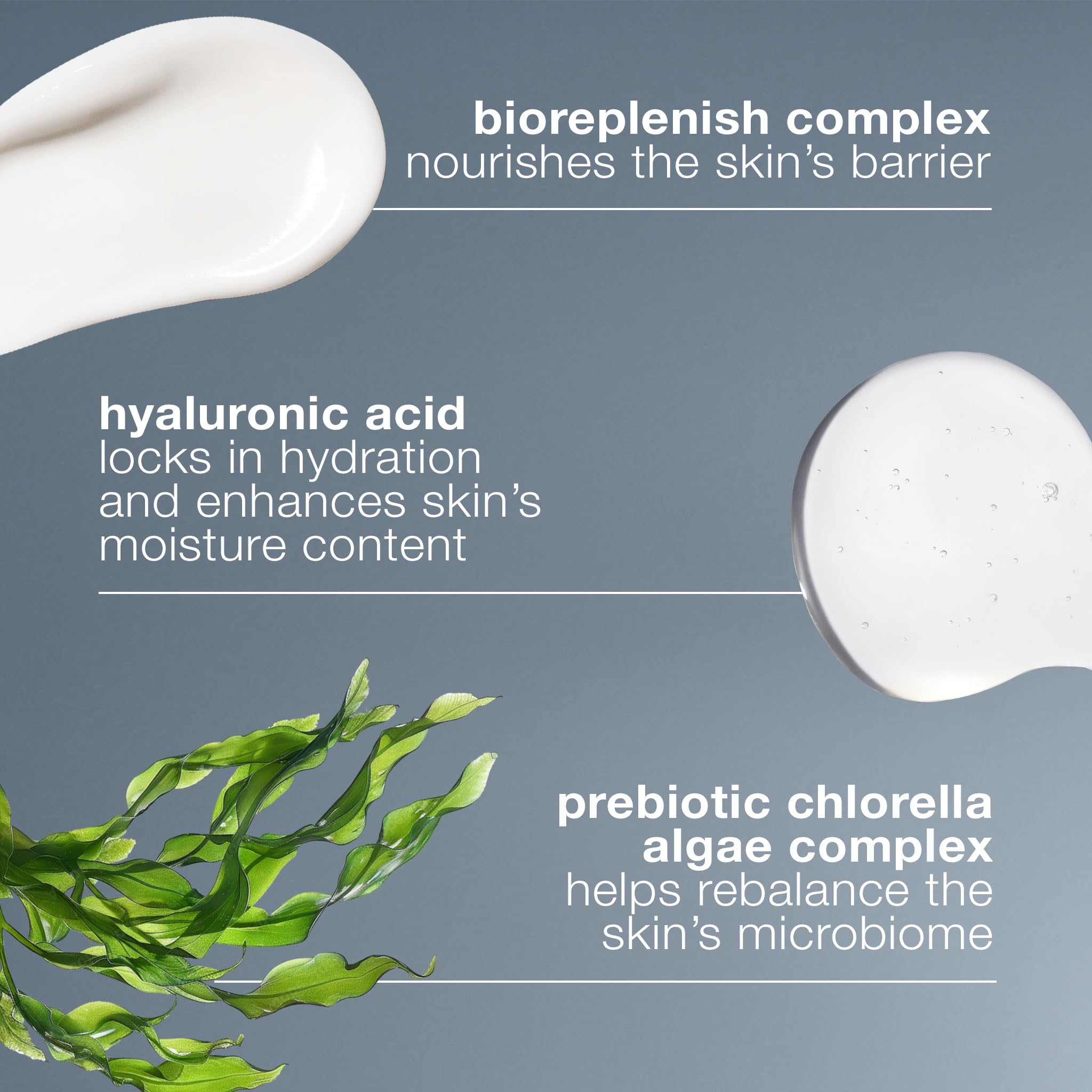 Dermalogica jar side label close-up showing product information and usage benefit