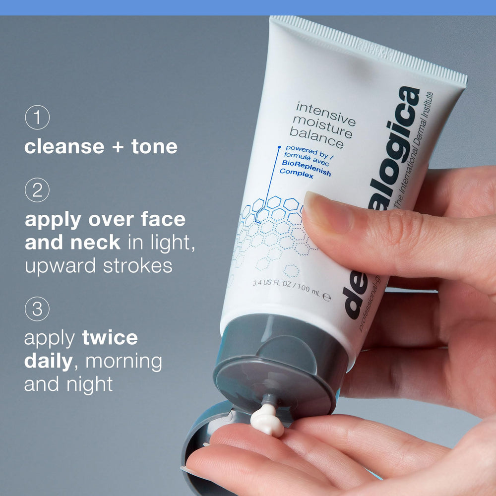 Dermalogica 0.5 fl oz next to passport showing travel-friendly hydration