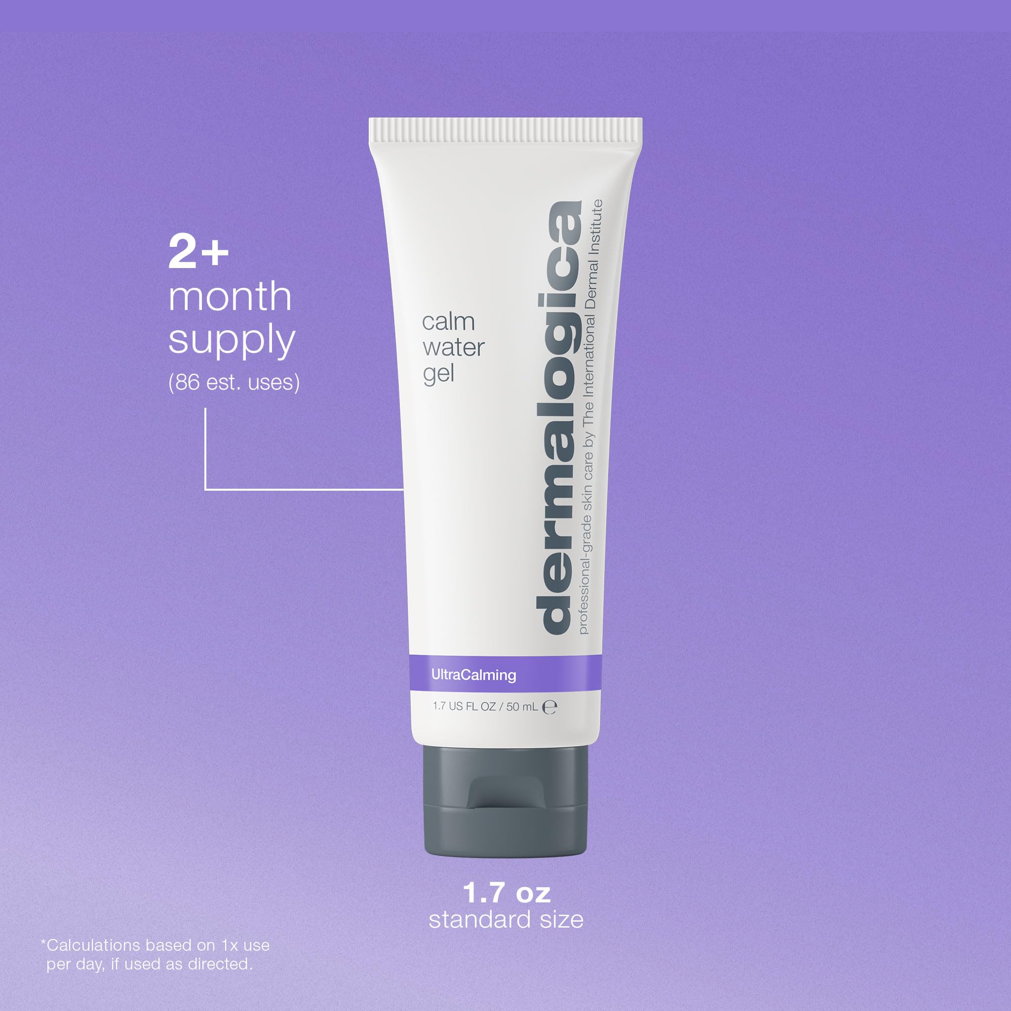Dermalogica label and ingredients close-up highlighting gentle formulation benefits